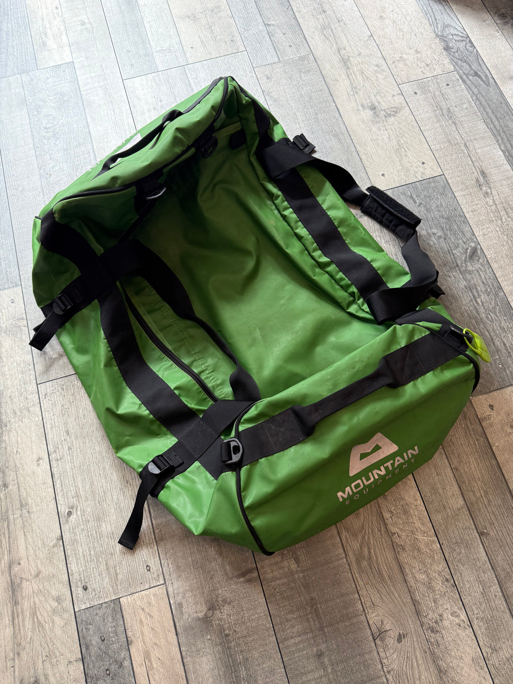 Mountain equipment 80L wet/dry kit bag