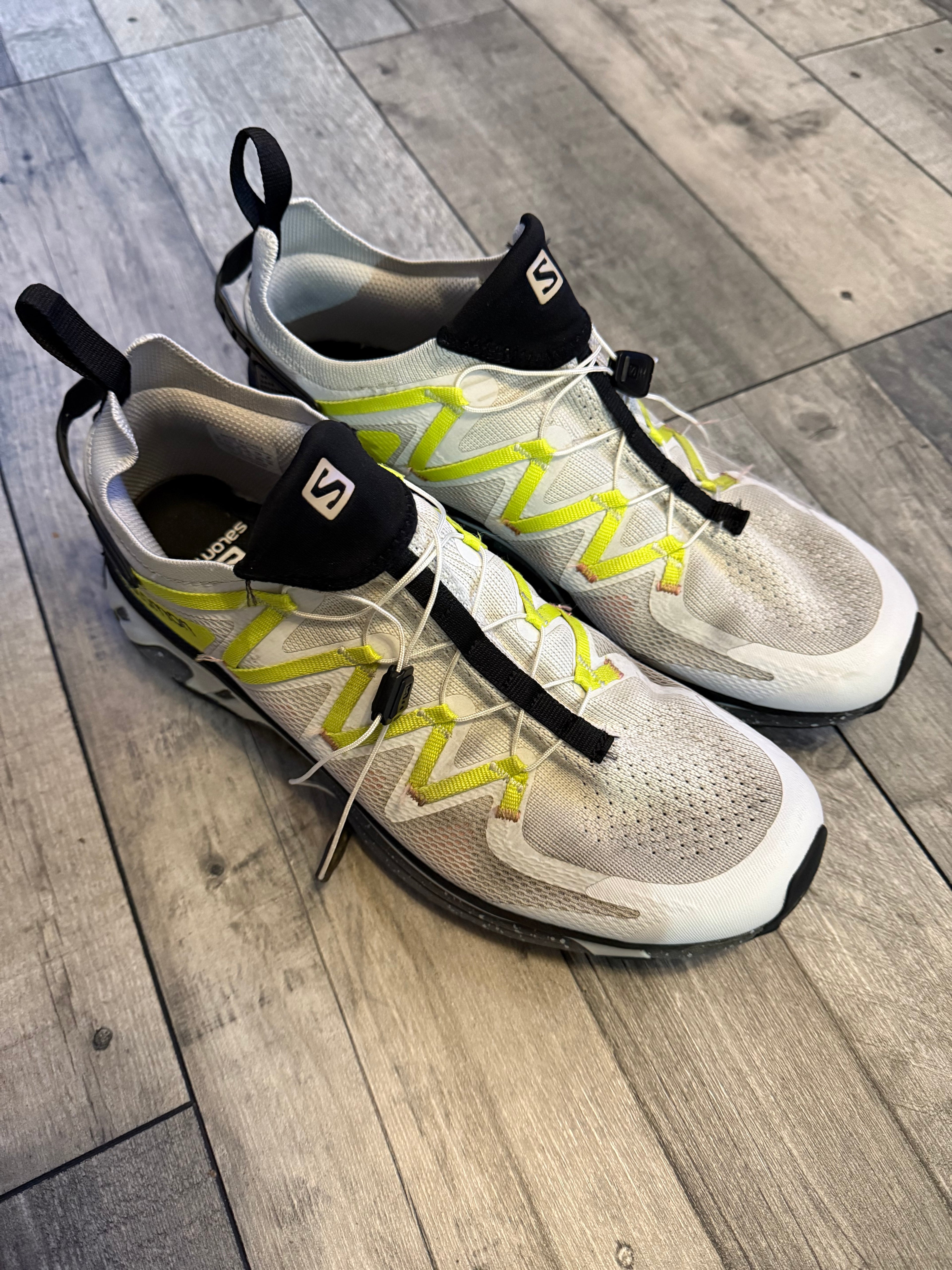 Salomon xt rush white lime green