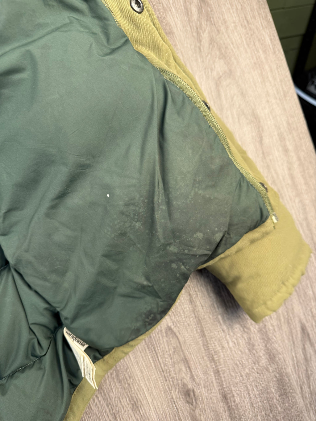 Men’s Patagonia canvas down jacket - extra small