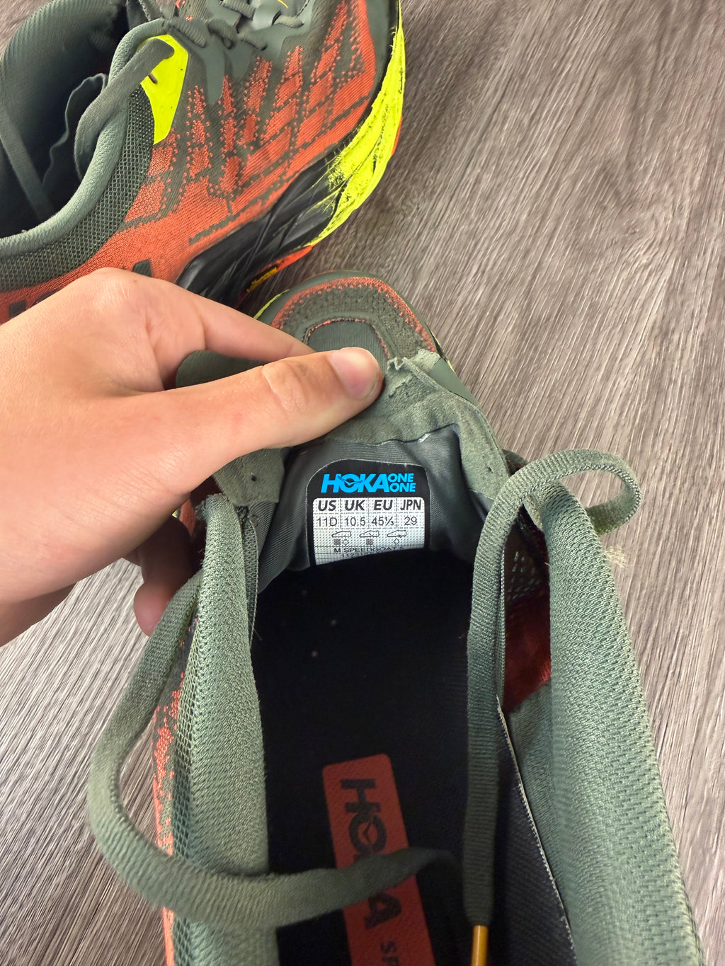 Men’s hoka speedgoat 5 - UK10.5