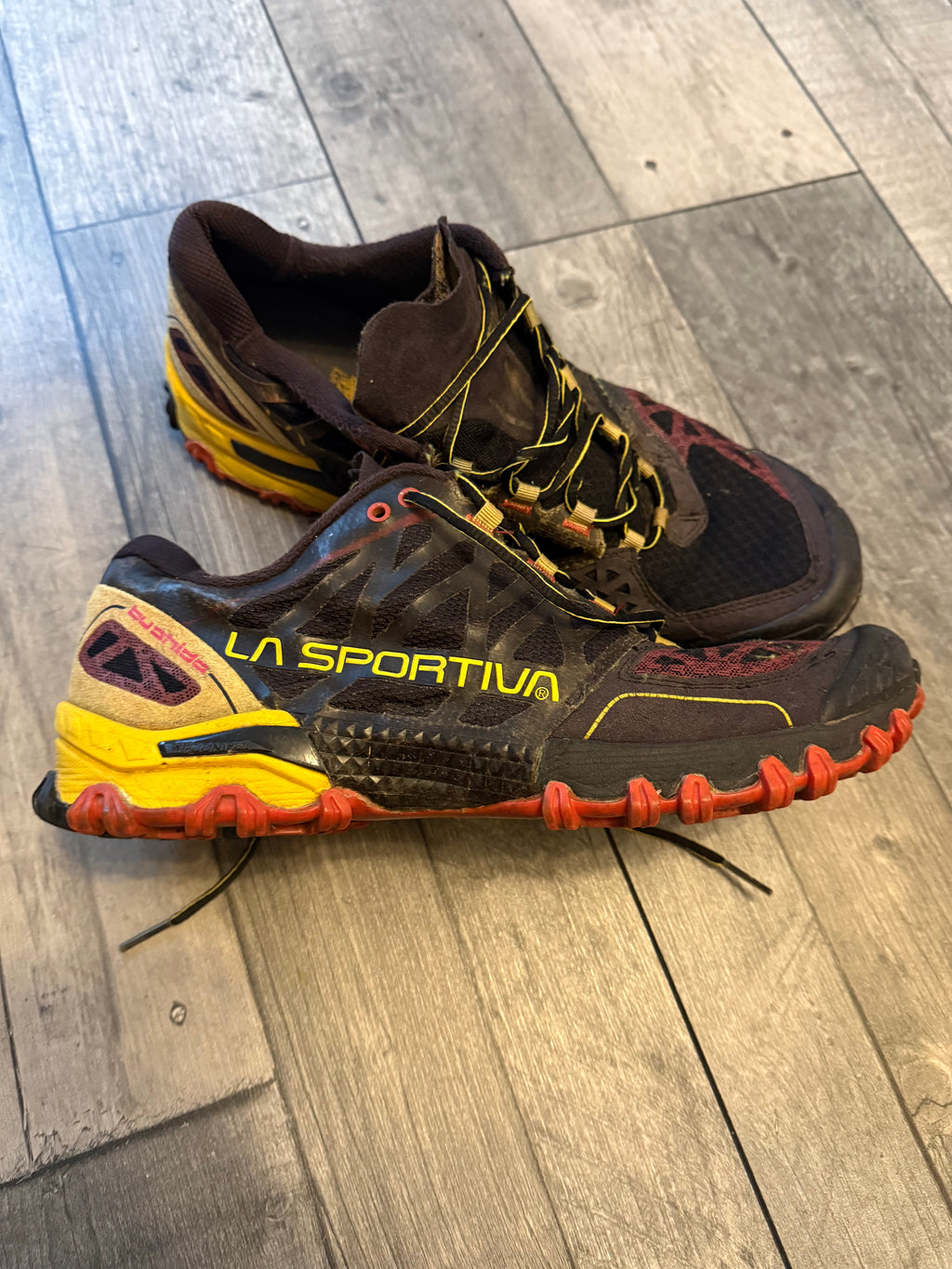 La Sportiva bushido III - heavily used