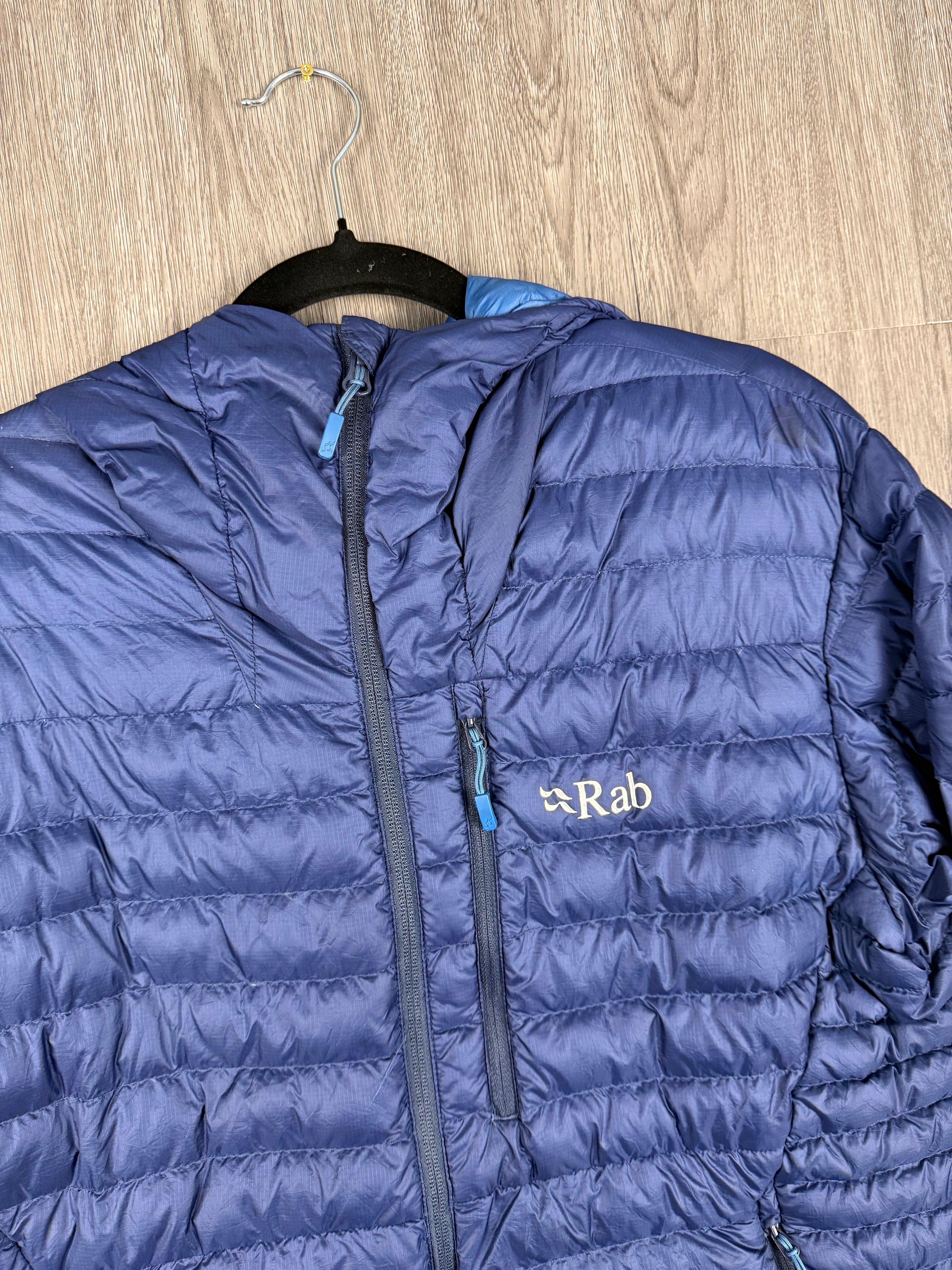 Men’s Rab microlight alpine down jacket - large
