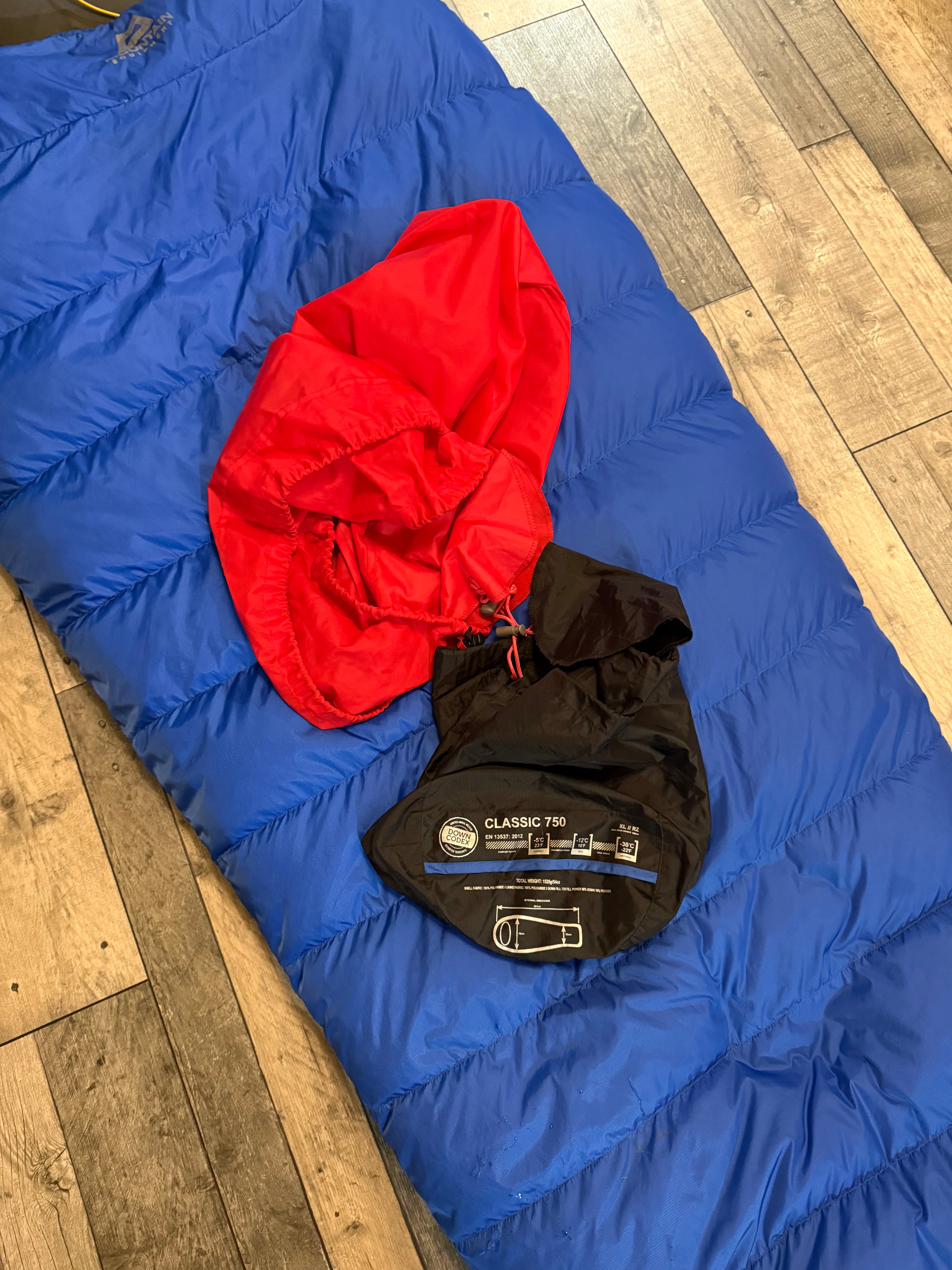 Mountain equipment classic 750 XL