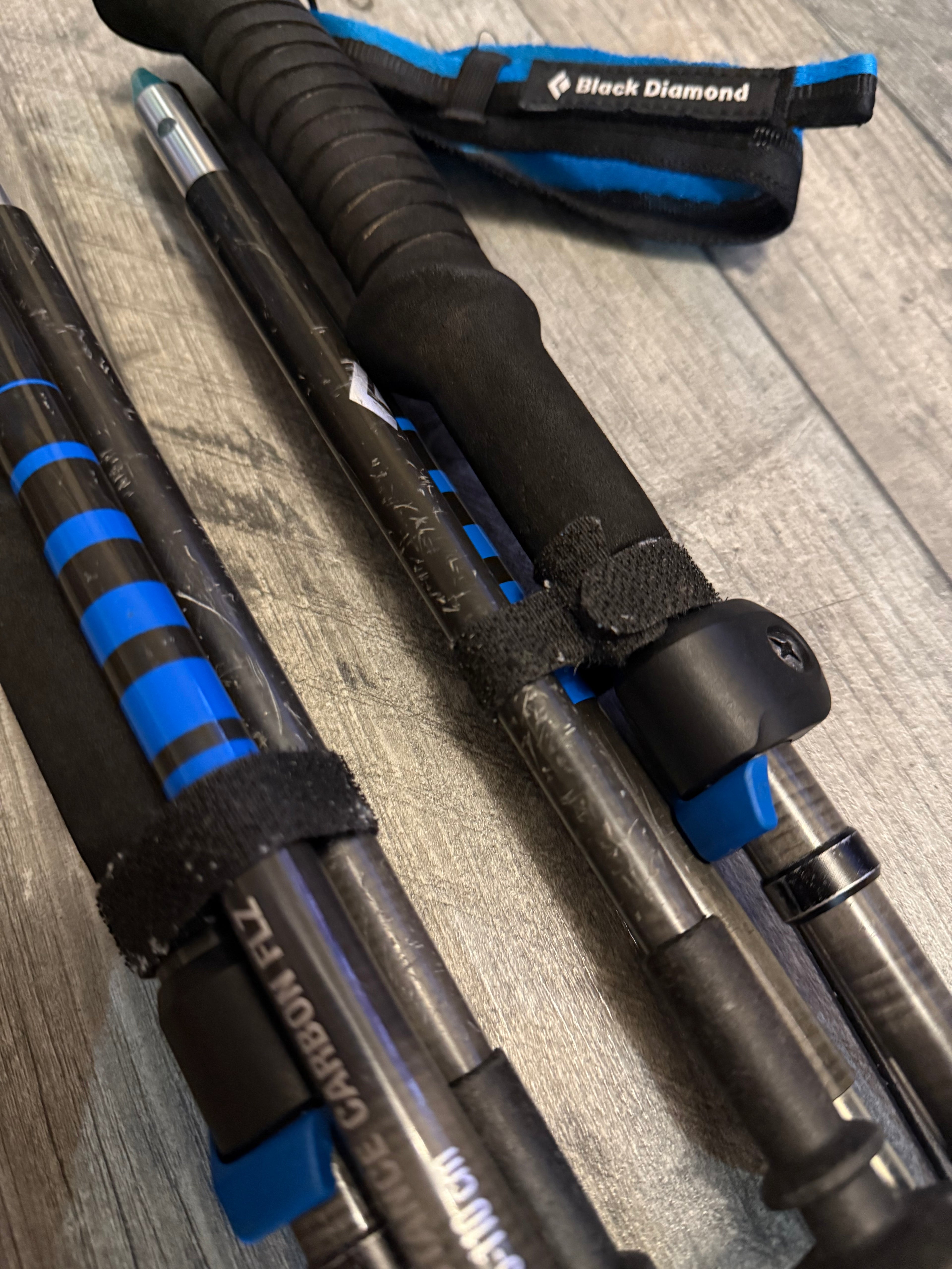 2x Black Diamond flz carbon 95cm-110cm