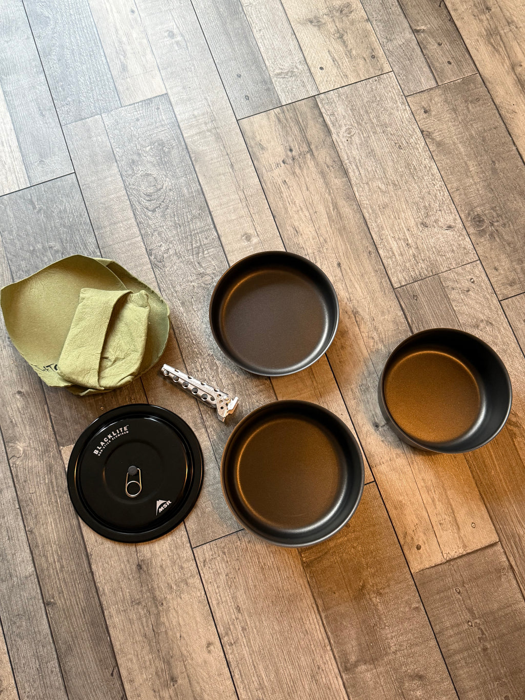 MSR blacklite cooking set