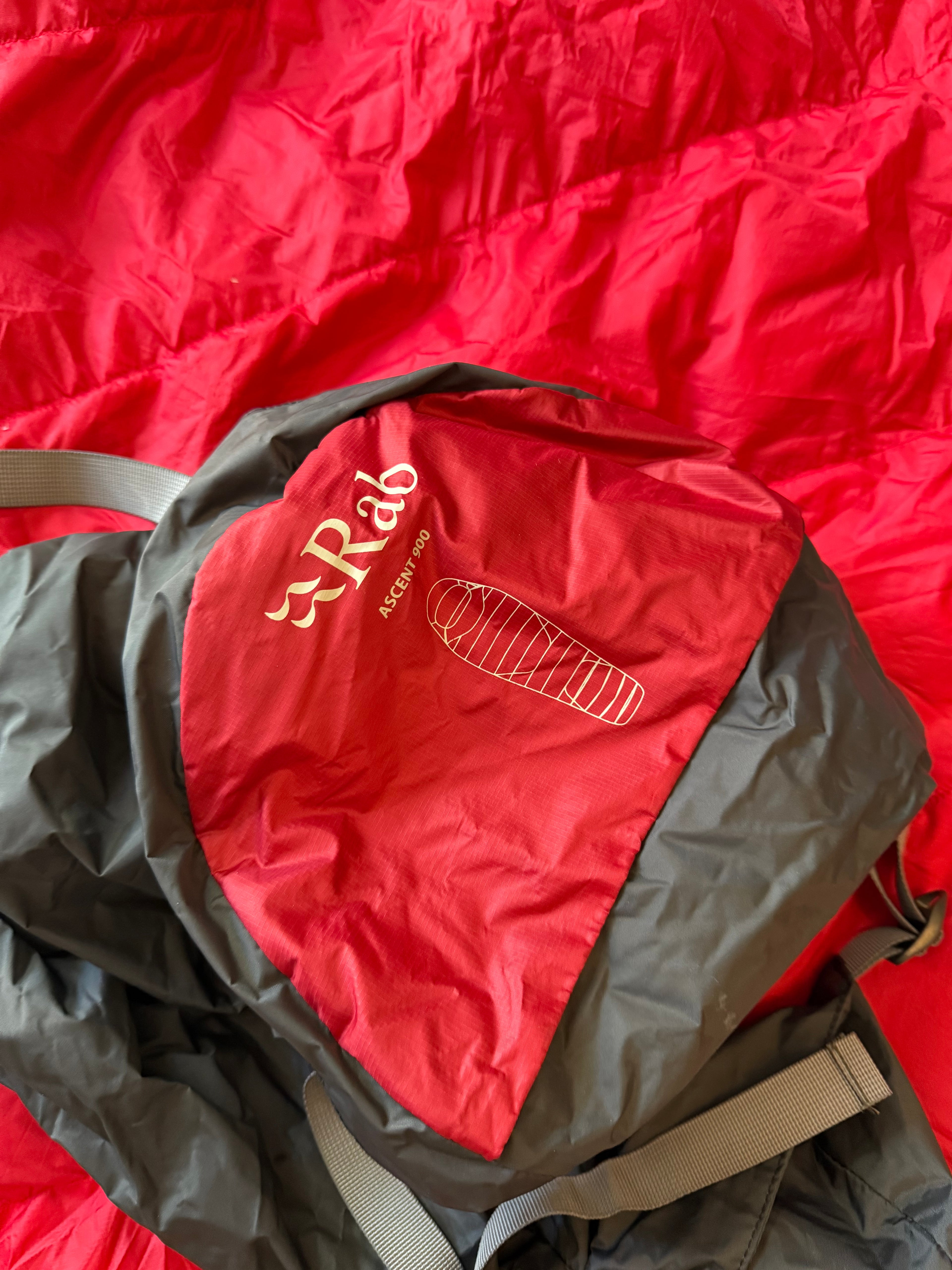 Rab ascent 900 down sleeping bag