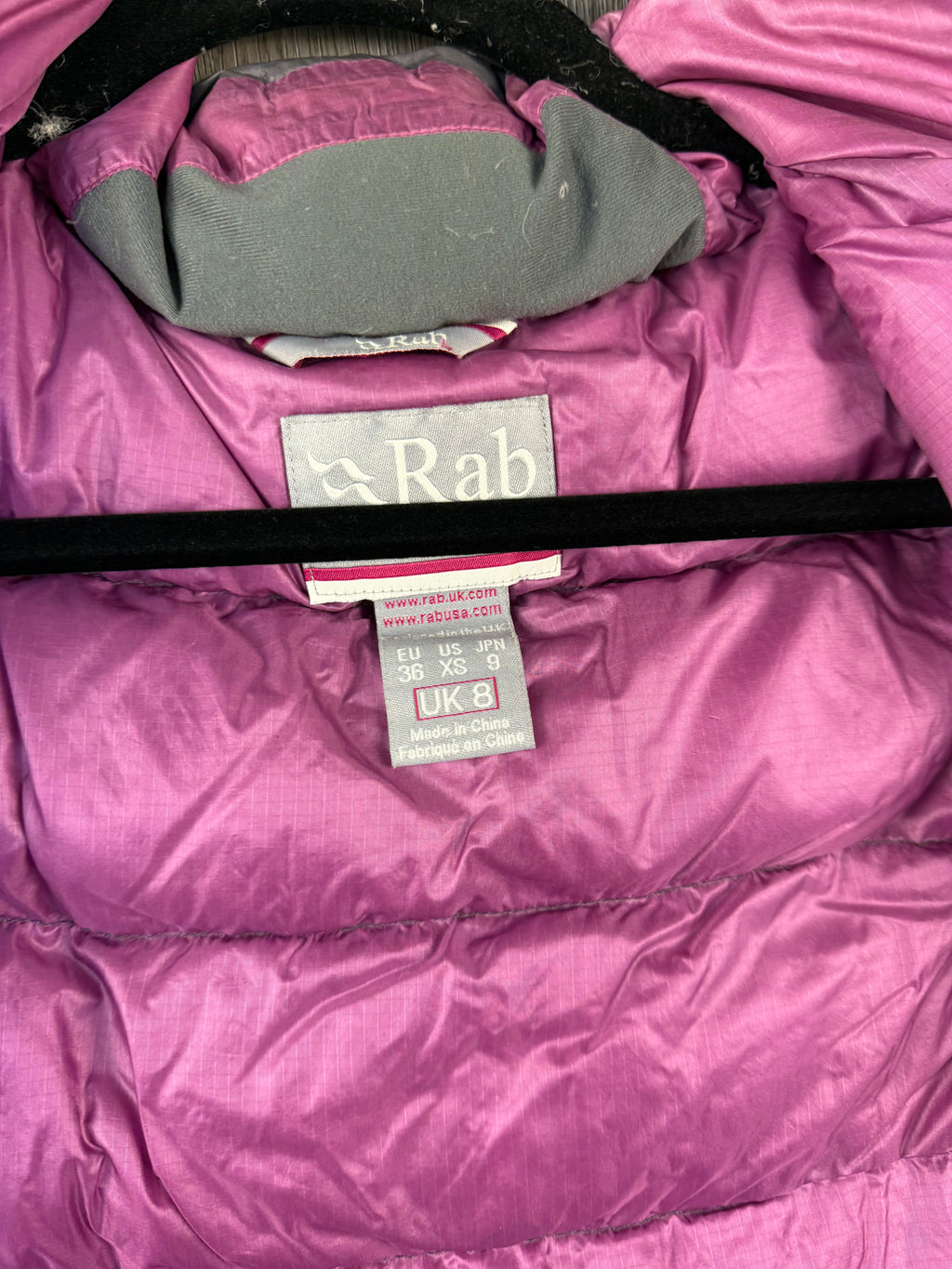 Women’s Rab down gillet - UK8