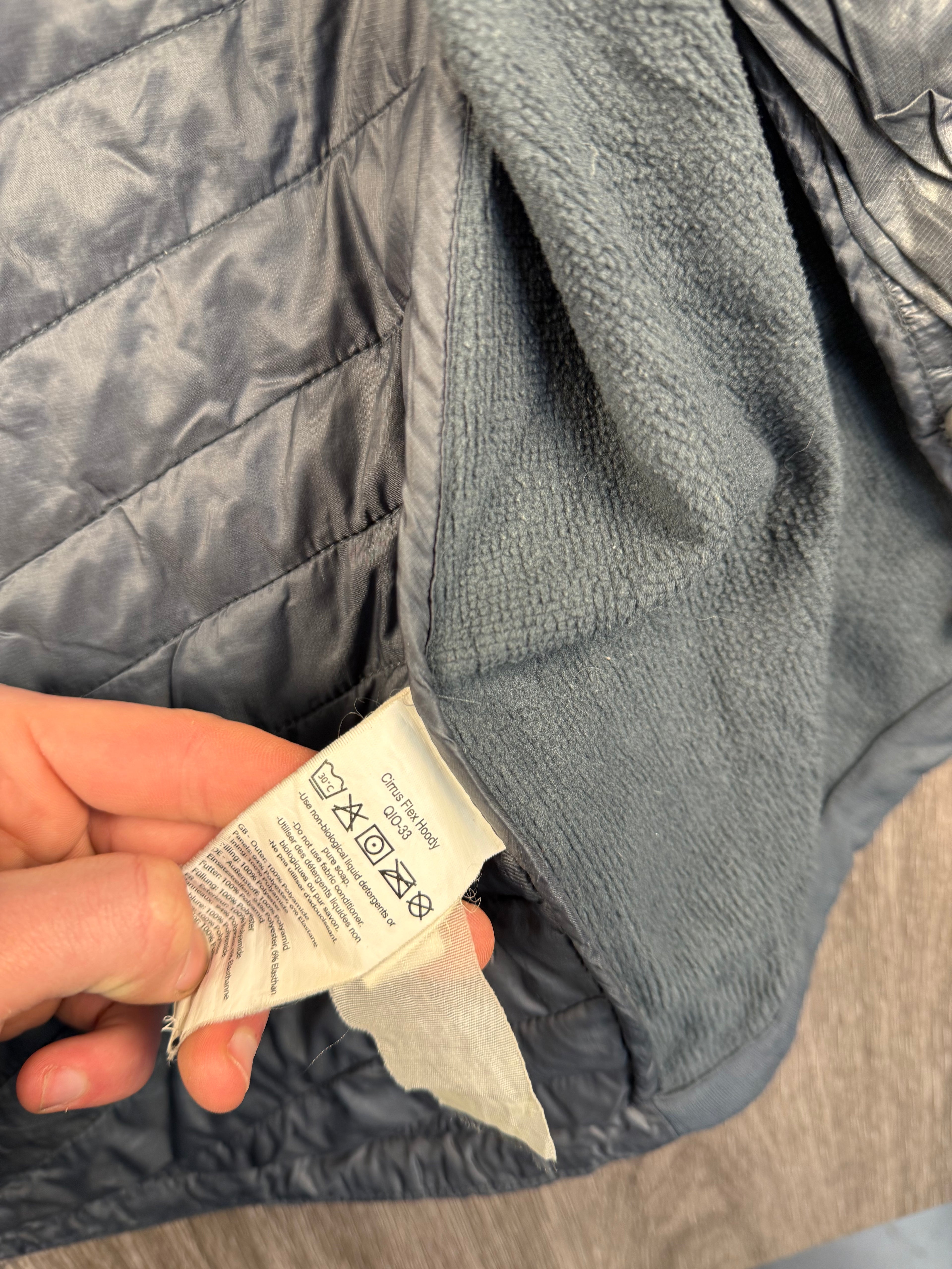 Men’s Rab cirrus flex hoody - large