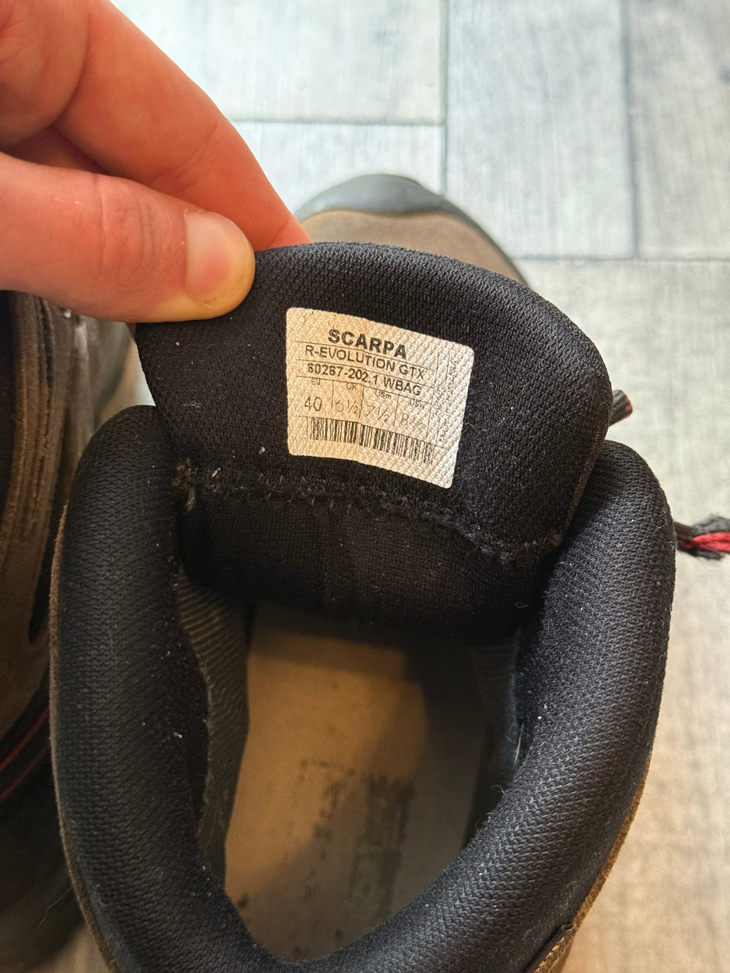 Scarpa r-evolution gtx