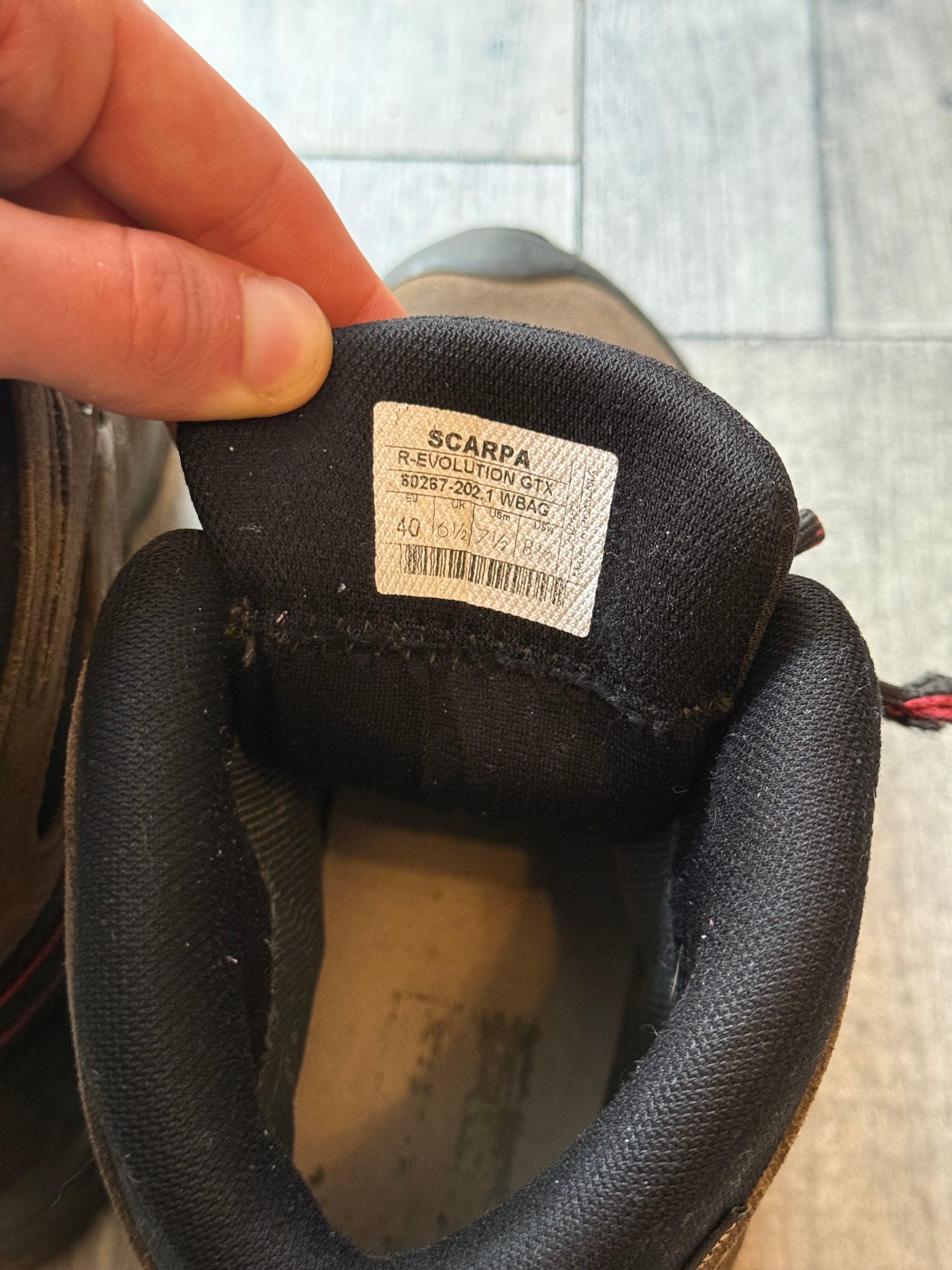 Scarpa r-evolution gtx