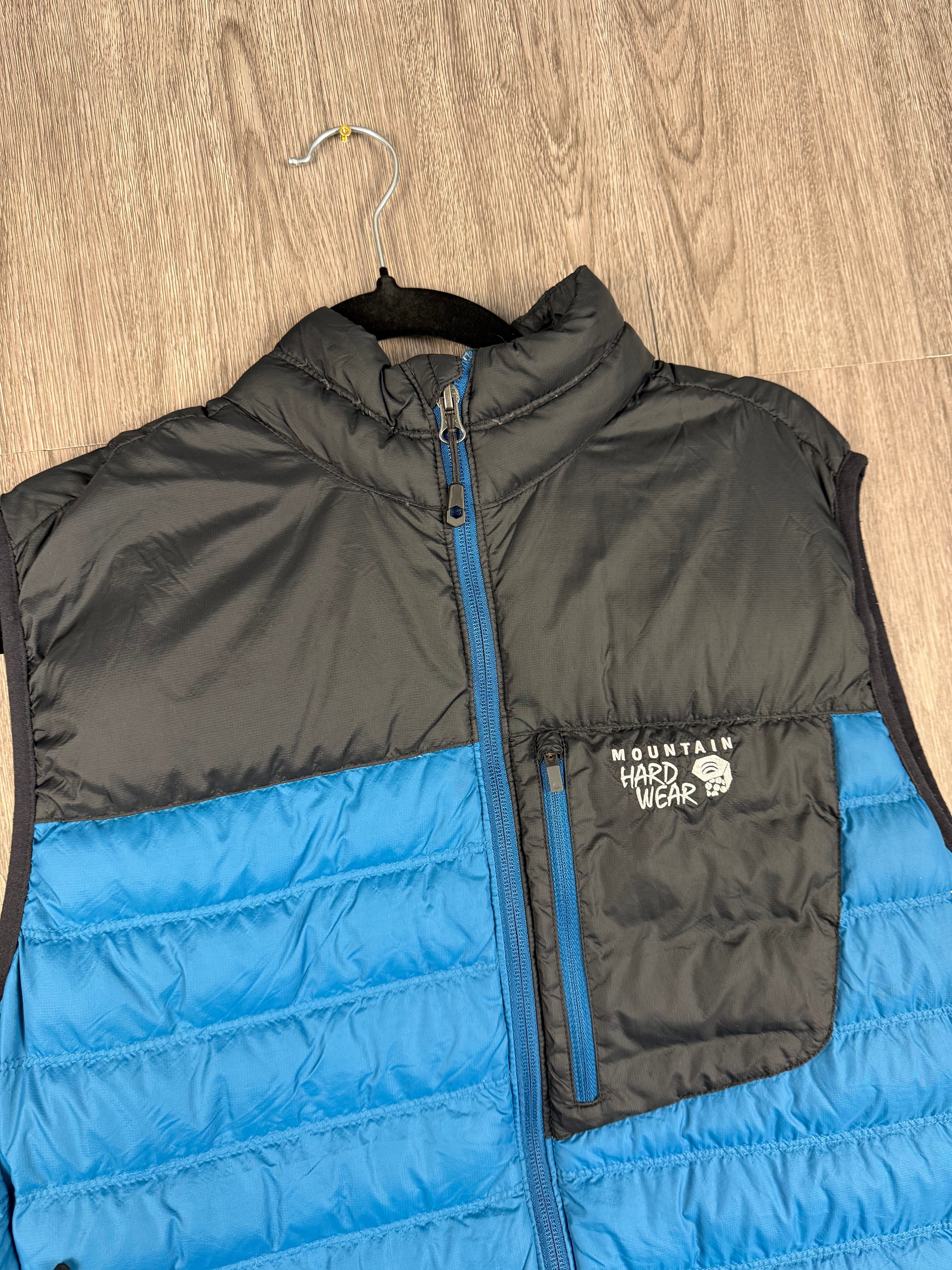 Men’s mountain hardwear down gillet - large