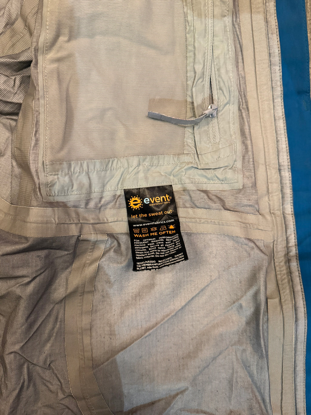 RAB event waterproof jacket