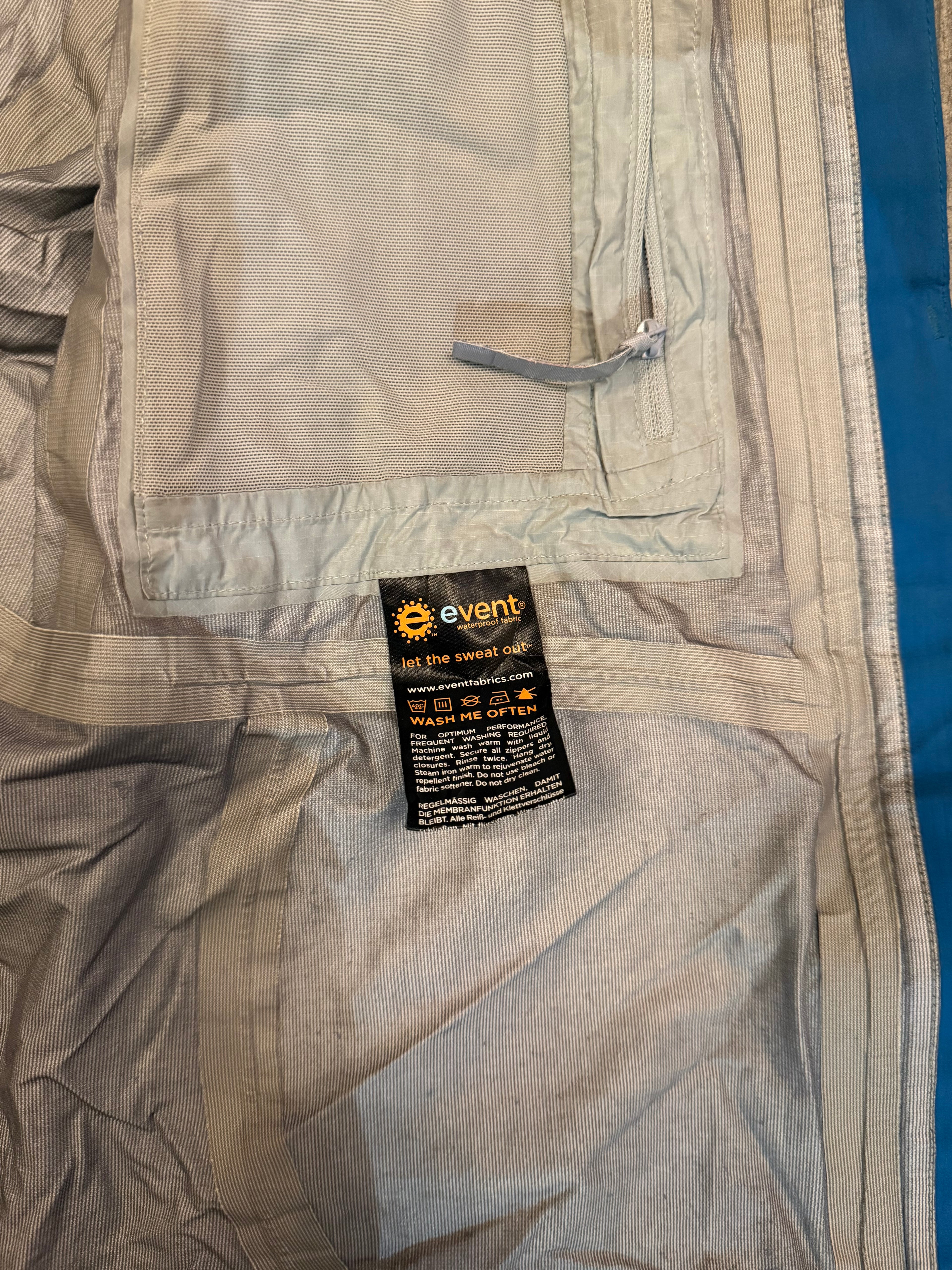 RAB event waterproof jacket