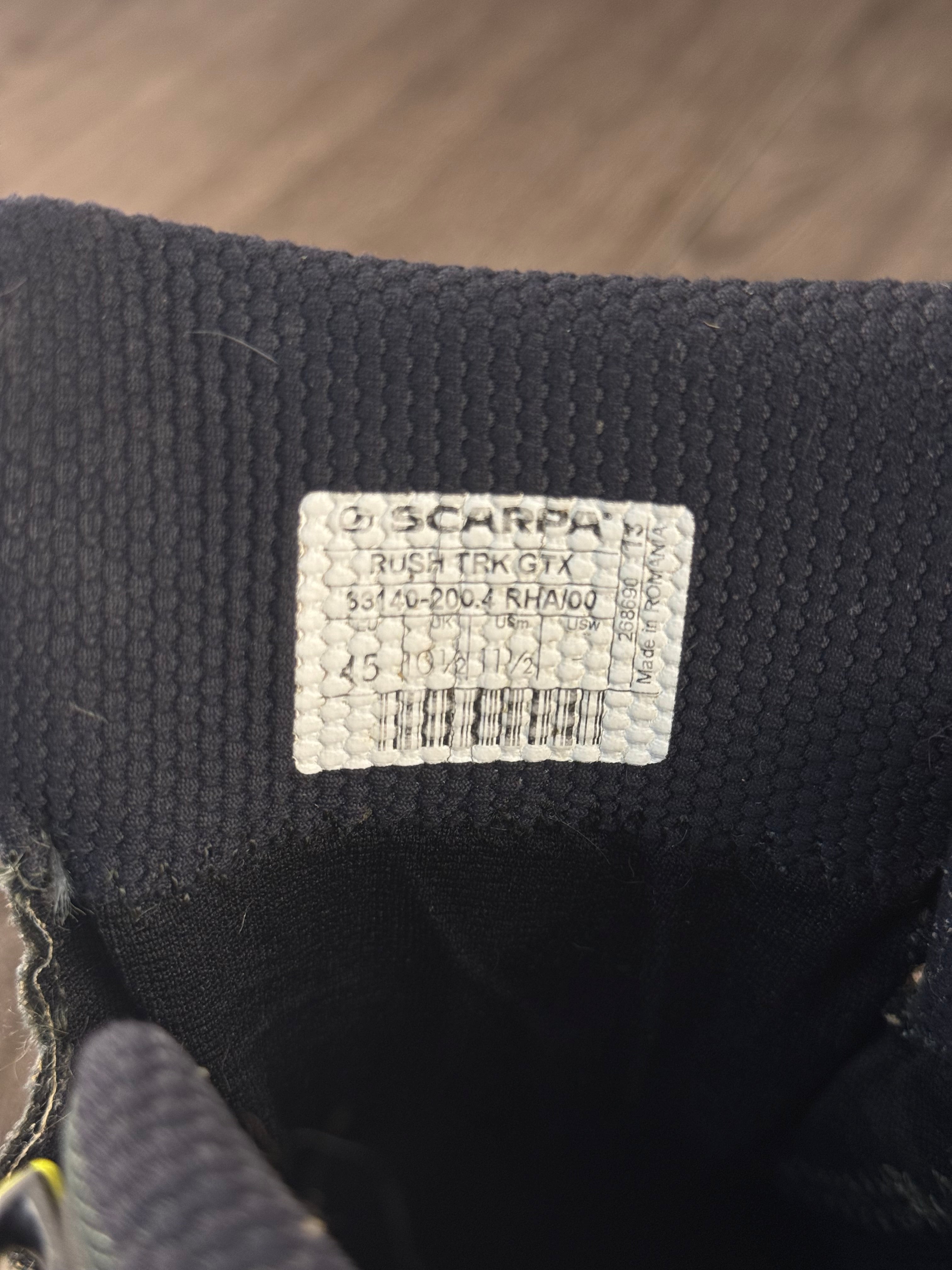 Men’s Scarpa rush gtx boots - UK10.5