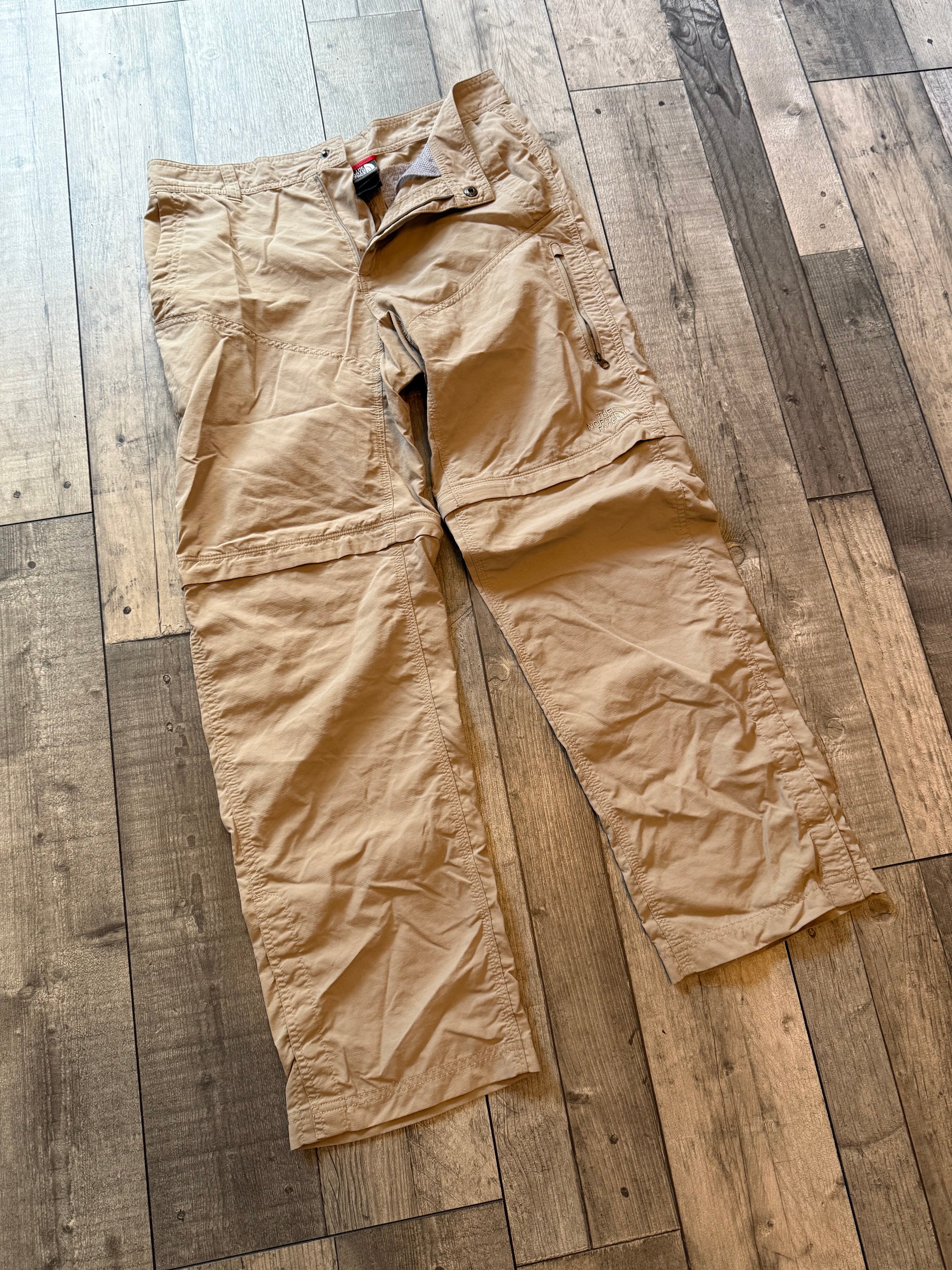 The North Face zip off hiking trousers