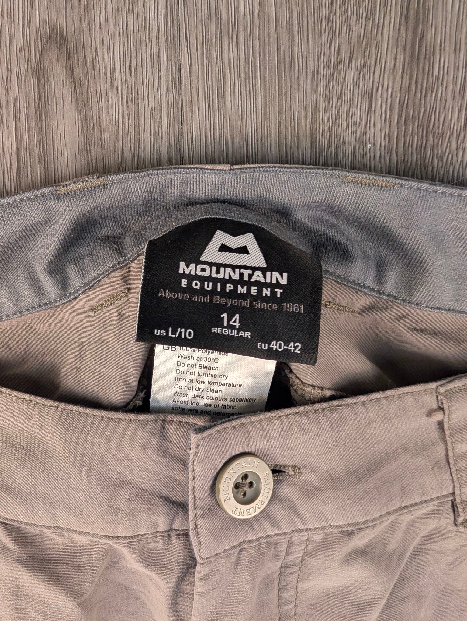 Mountain Equipment Women’s Hiking Trousers – Size 14 Regular