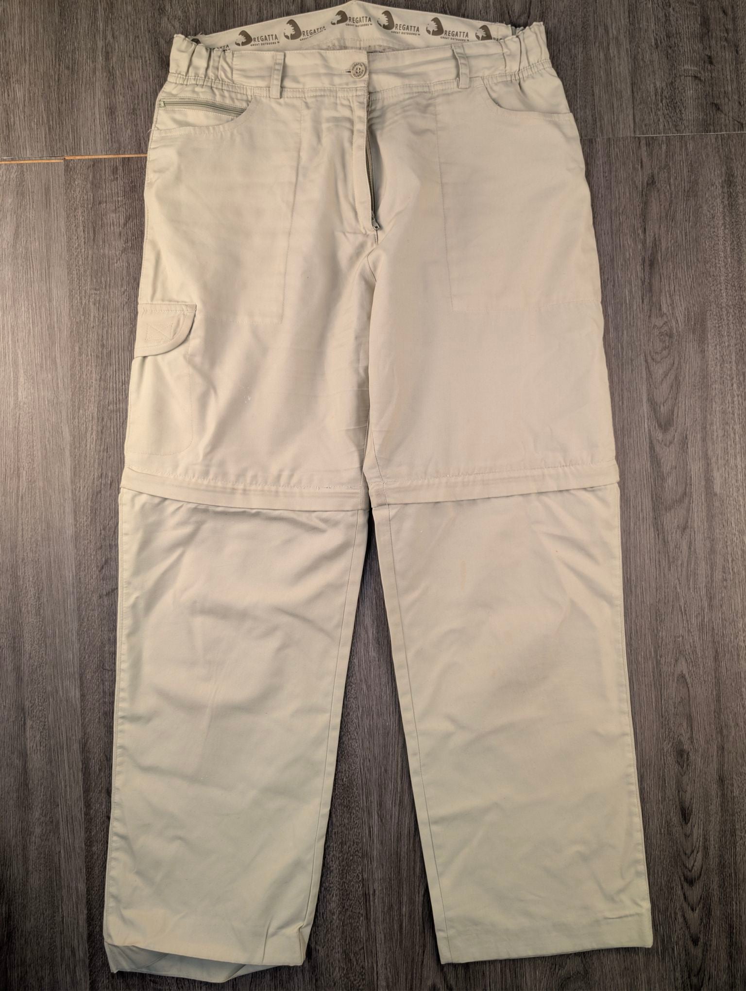 Regatta Women’s Zip-off Hiking Trousers – Size M / EU 38